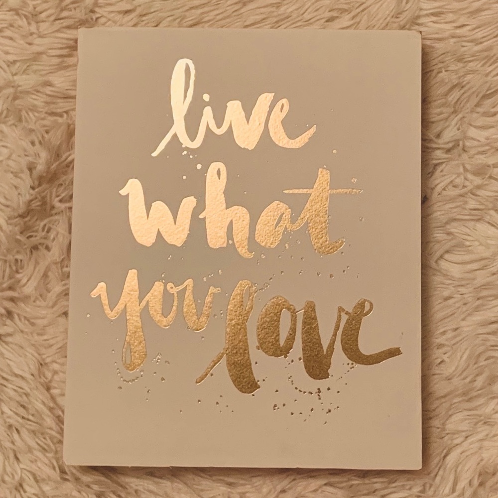 Live What You Love Room Decor